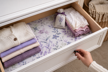Scented drawer liners