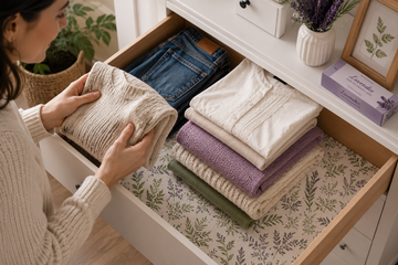 scented drawer liners