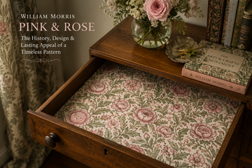 William Morris Pink and Rose
