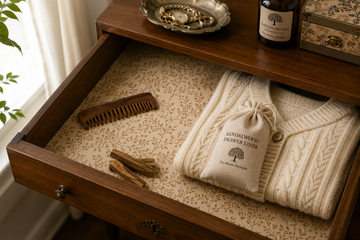 sandalwood drawer liners