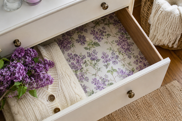 Lilac Scented Drawer Liners