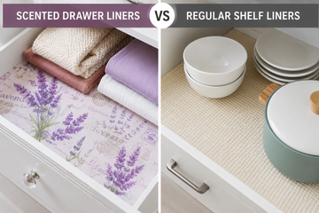 Scented Drawer Liners vs Regular Shelf Liners: What's the Difference?