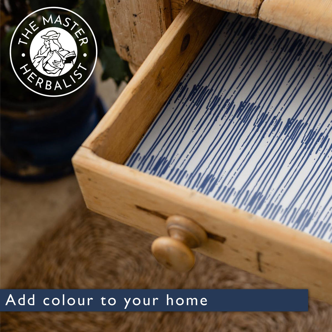 JAPANESE INK PEN Scented Drawer Liners in Fresh Linen - Scented Drawer Liners - The Master Herbalist