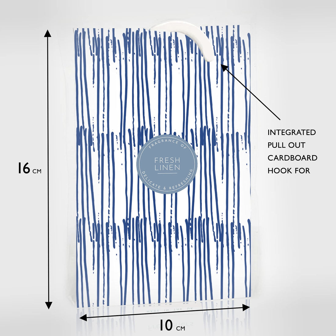The Master Herbalist FRESH LINEN Scented Wardrobe Freshener in a JAPANESE INK PEN Design PACK OF 2 - Wardrobe Freshener - The Master Herbalist