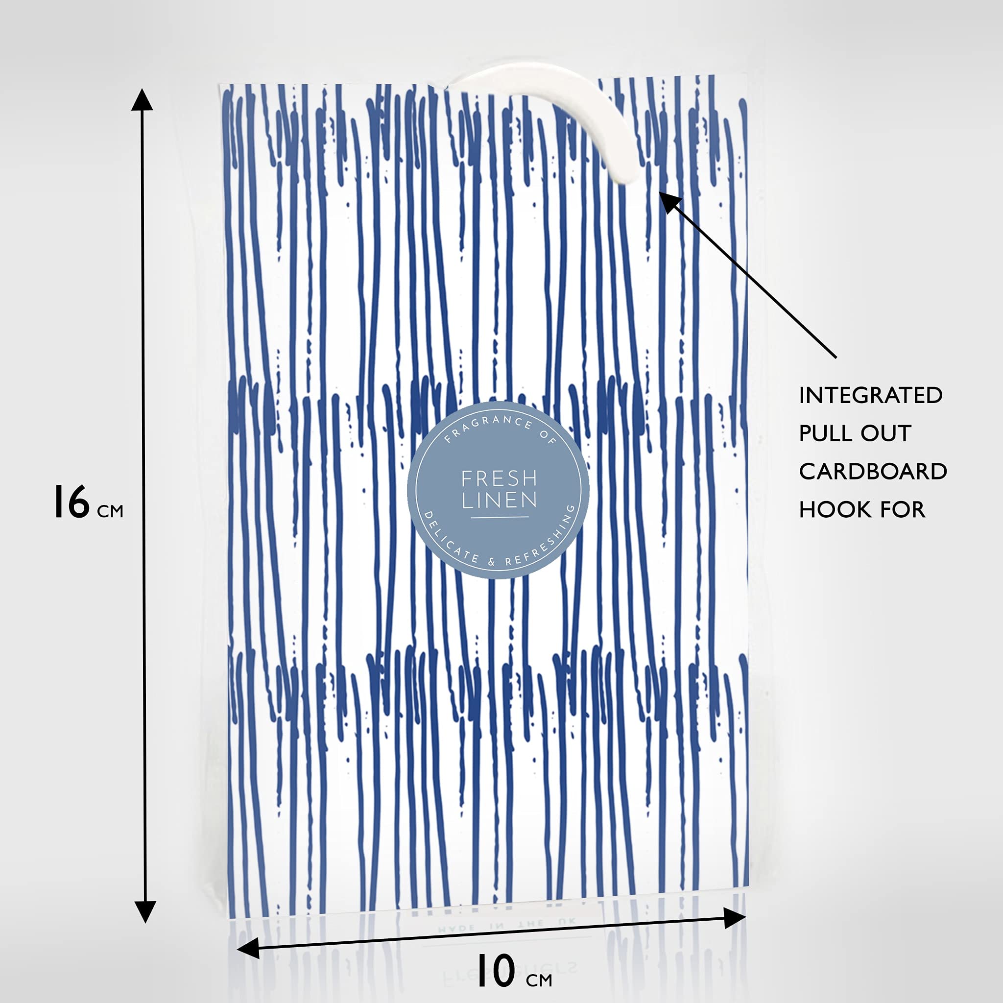 The Master Herbalist FRESH LINEN Scented Wardrobe Freshener in a JAPANESE INK PEN Design PACK OF 2 - Wardrobe Freshener - The Master Herbalist