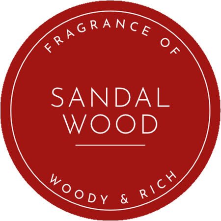 SANDALWOOD Scented Wardrobe Freshener in a WILLIAM MORRIS Inspired WILLOW Design | Contains Essential Oils | PACK OF 2 | Made in the UK. - Wardrobe Freshener - The Master Herbalist
