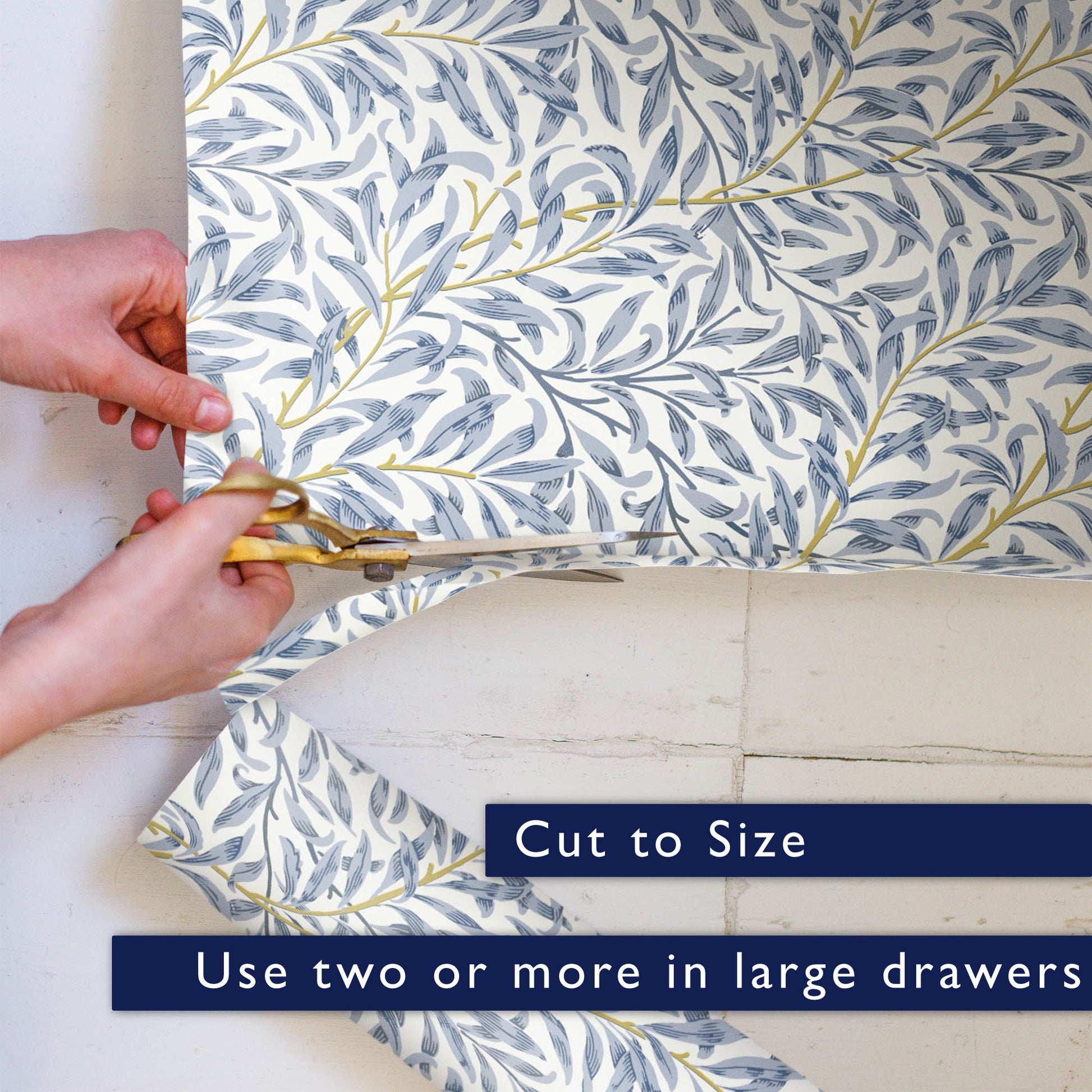 Blue WILLOW William Morris | Scented Drawer Liners in 2 Fragrances. - Scented Drawer Liners - The Master Herbalist