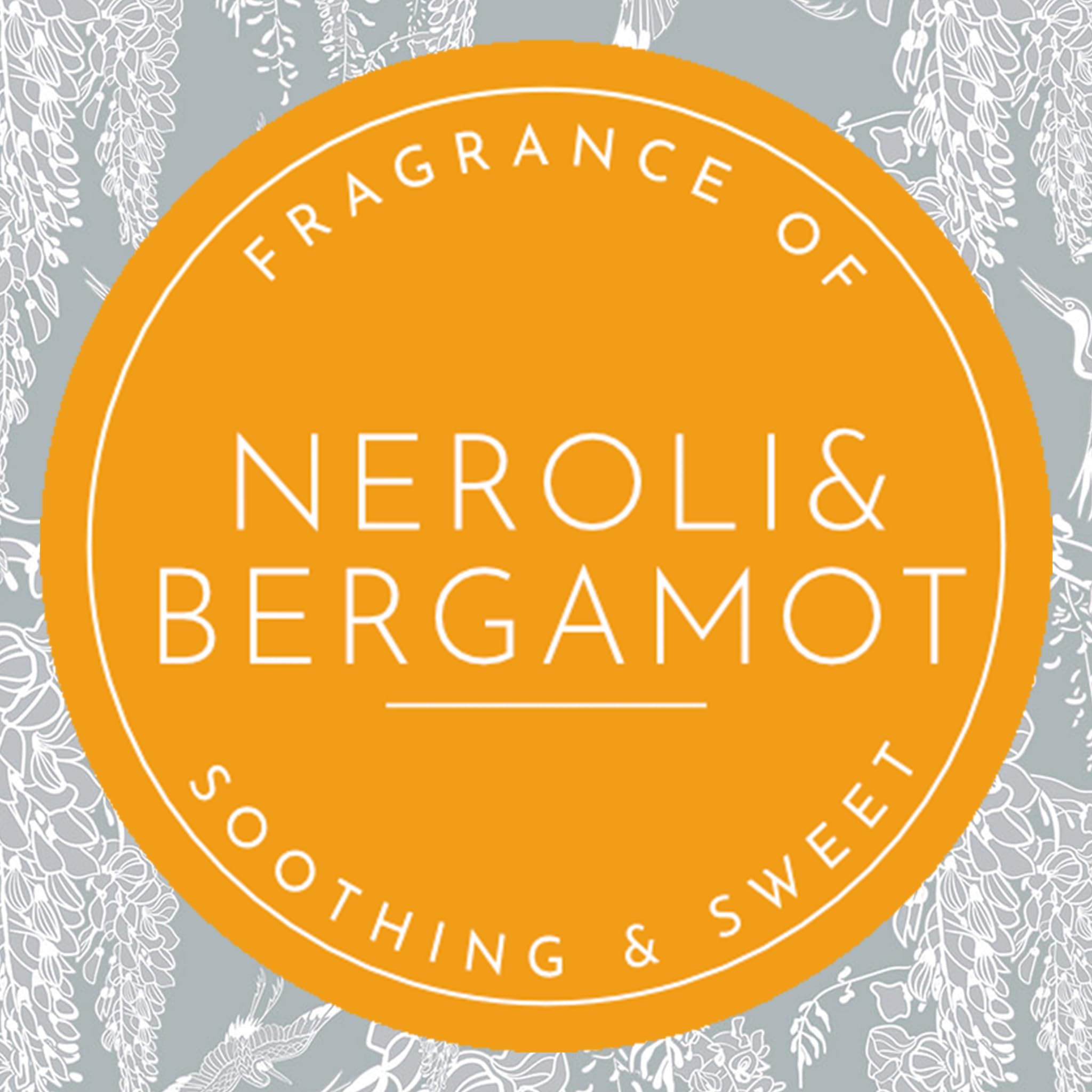 The Master Herbalist NEROLI & BERGAMOT Scented Wardrobe Freshener in a CLASSICAL HERON Pattern - Wardrobe Freshener - The Master Herbalist