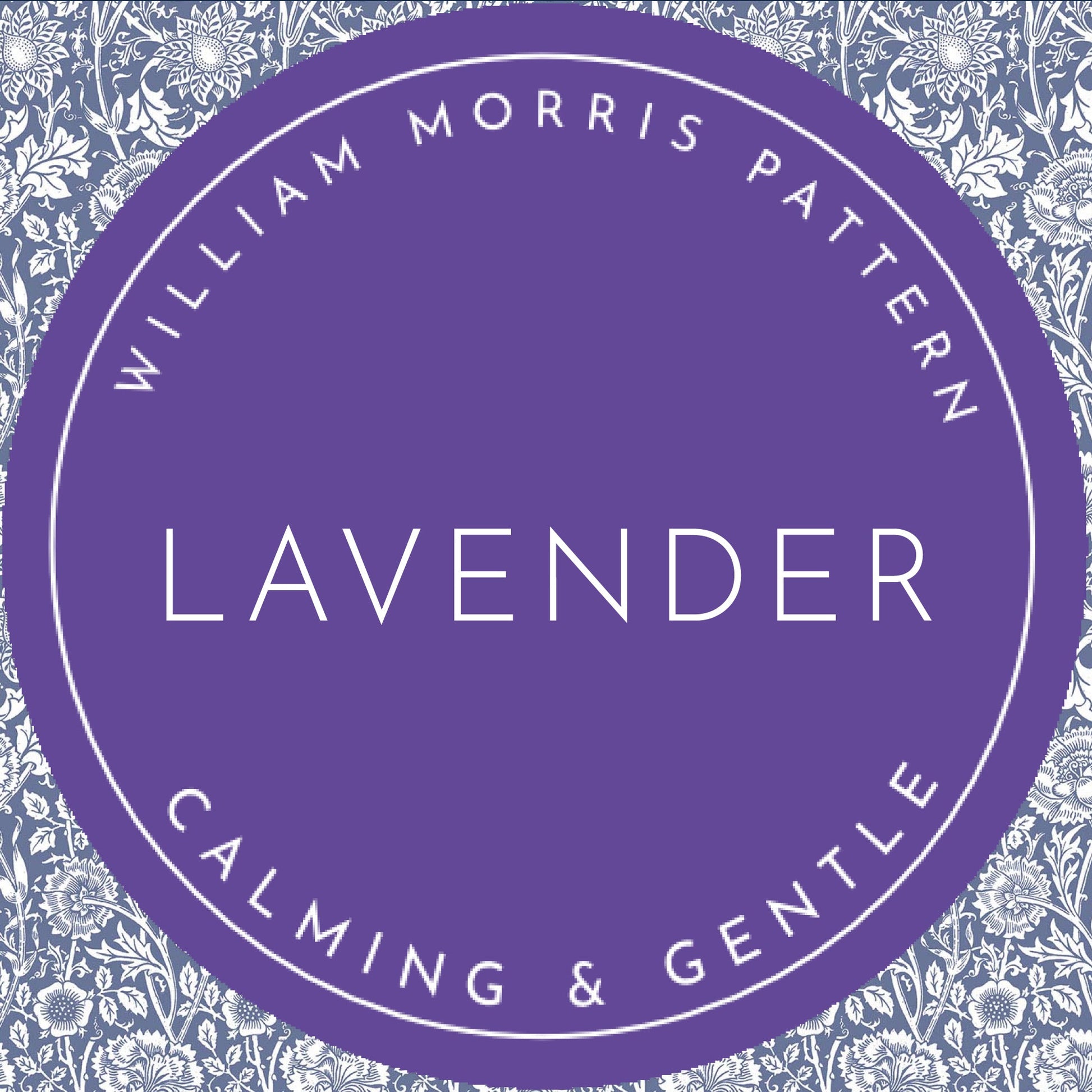 LAVENDER SCENTED Drawer Liners in BLUE William Morris Design - Scented Drawer Liners - The Master Herbalist