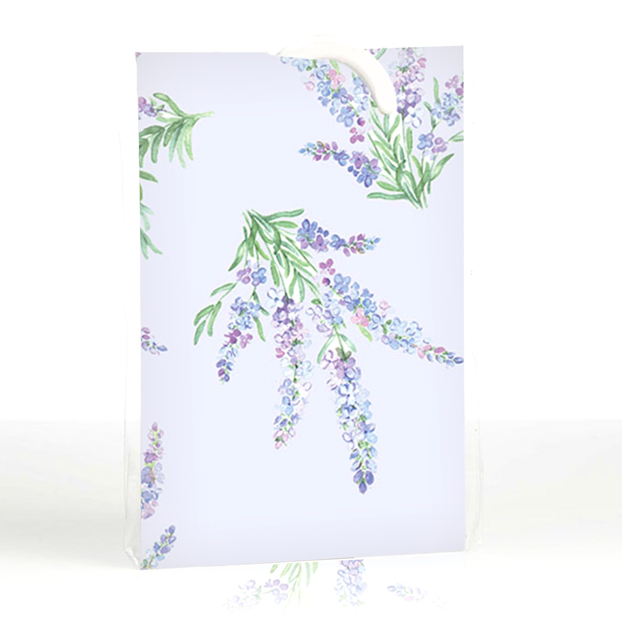 The Master Herbalist LAVENDER Scented Wardrobe Freshener in a floral LAVENDER Design. Perfect for Cupboards, Drawers and Wardrobes