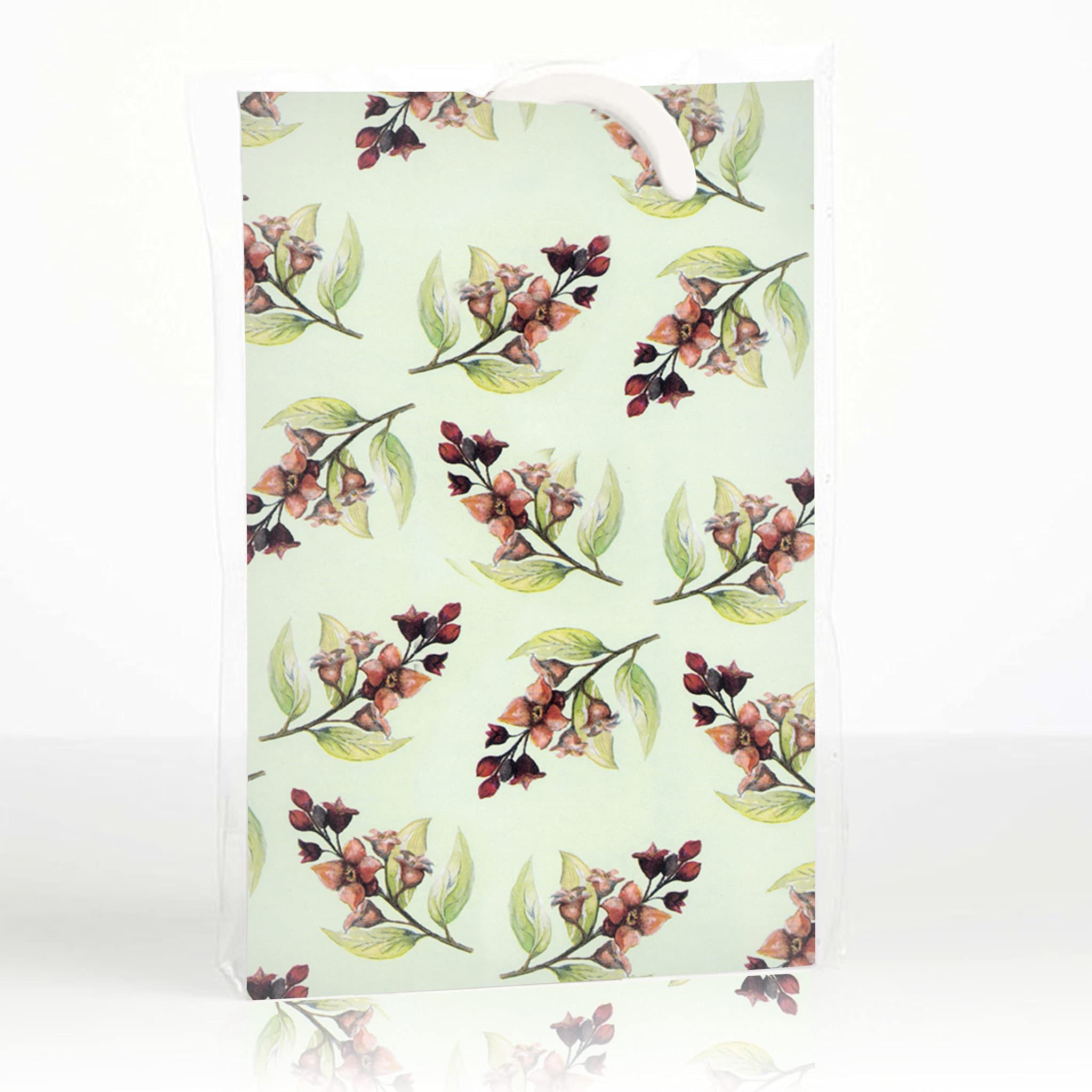 The Master Herbalist SANDALWOOD Scented Wardrobe Freshener in a floral SANDALWOOD Design Pack of 2