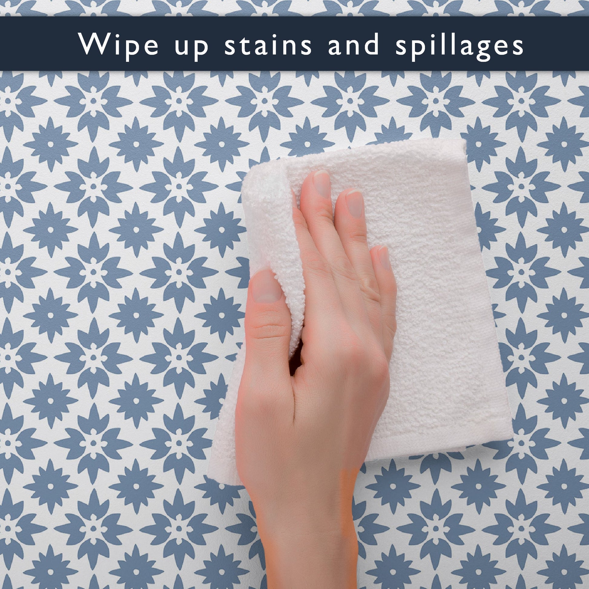 MOROCCAN MOSAIC Wipe Clean & Unscented Drawer Liners - The Master Herbalist - The Master Herbalist