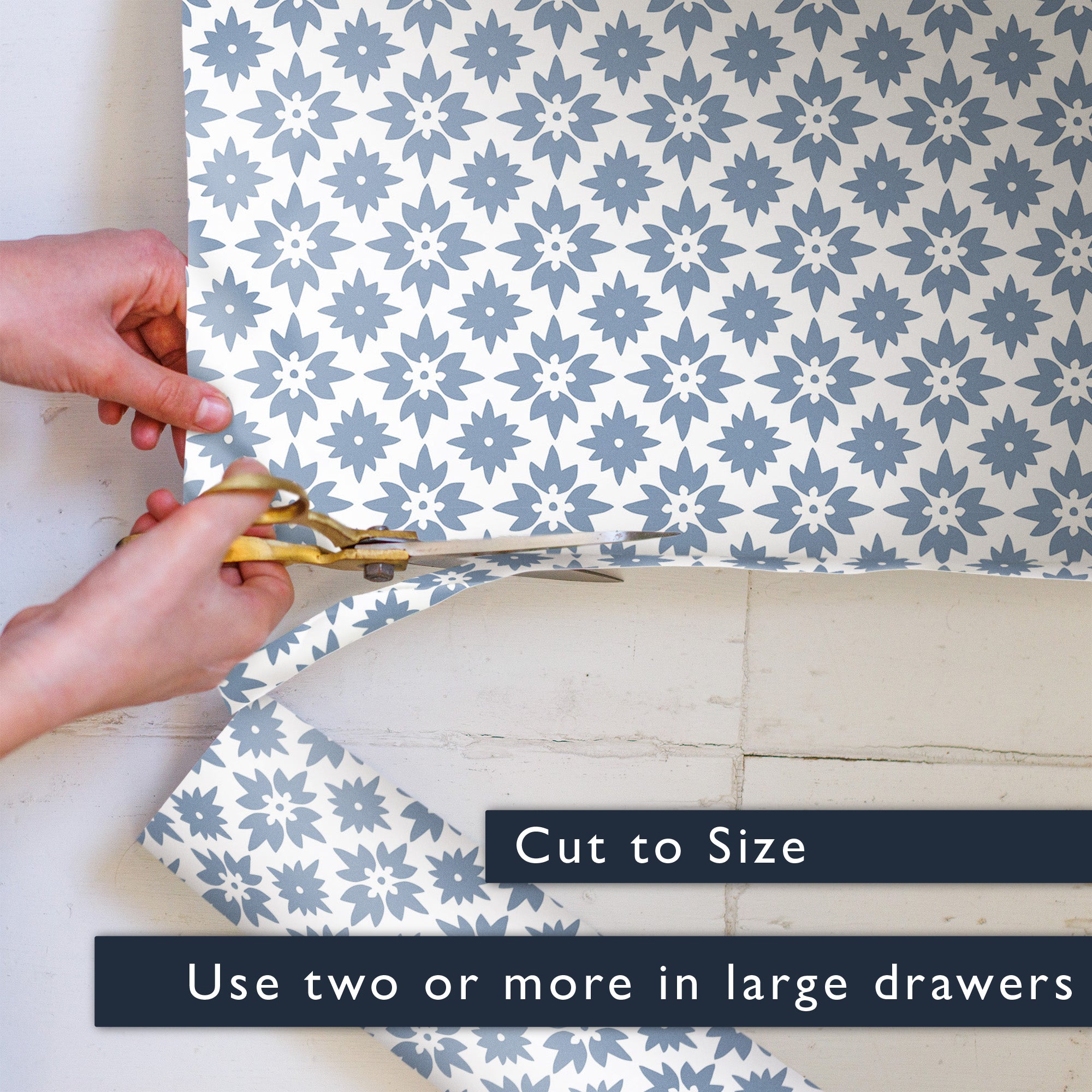 MOROCCAN MOSAIC Wipe Clean & Unscented Drawer Liners
