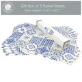Scented Draw liners Portuguese pattern design