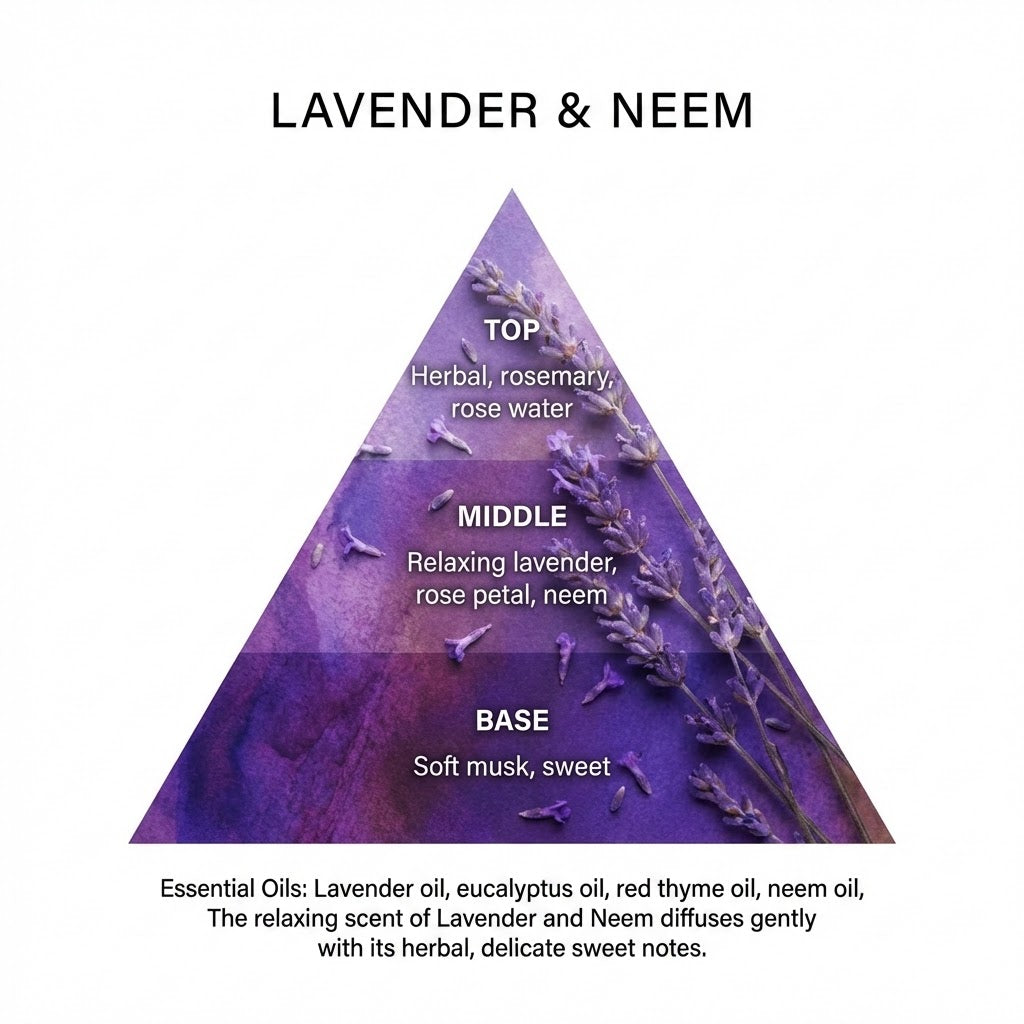 ANTI-MOTH | LAVENDER & NEEM OIL Wardrobe Freshener in a WILLIAM MORRIS Inspired WILLOW Design | PACK OF 2