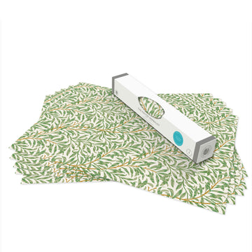 Cotton Fresh scented drawer liners, Willow print, rolled