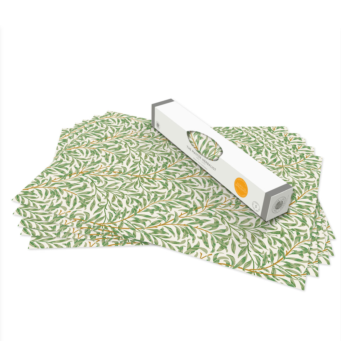 Neroli & Bergamot scented drawer liners, Willow print, rolled