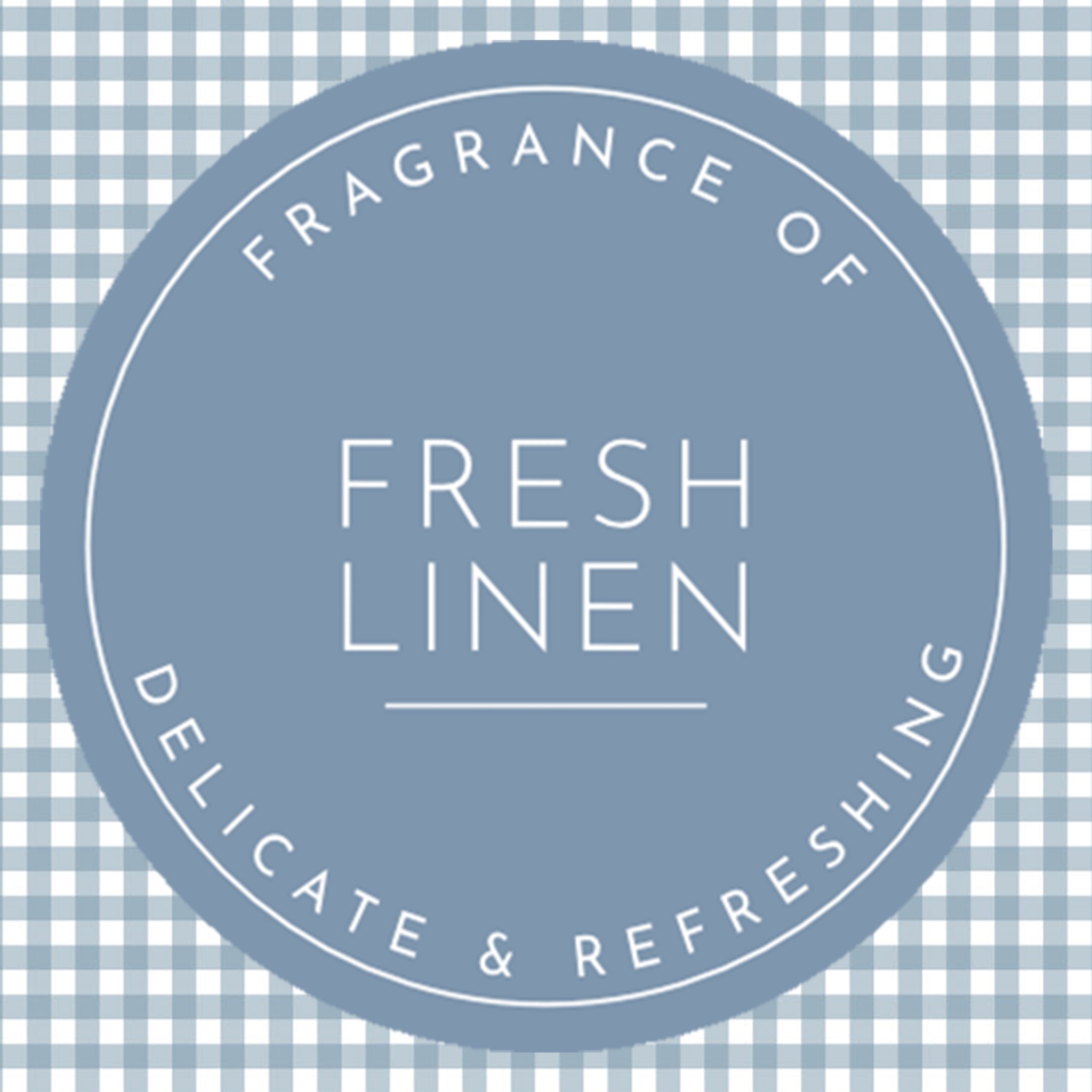 FRESH LINEN SCENTED Drawer Liners in DUCK EGG Blue GINGHAM