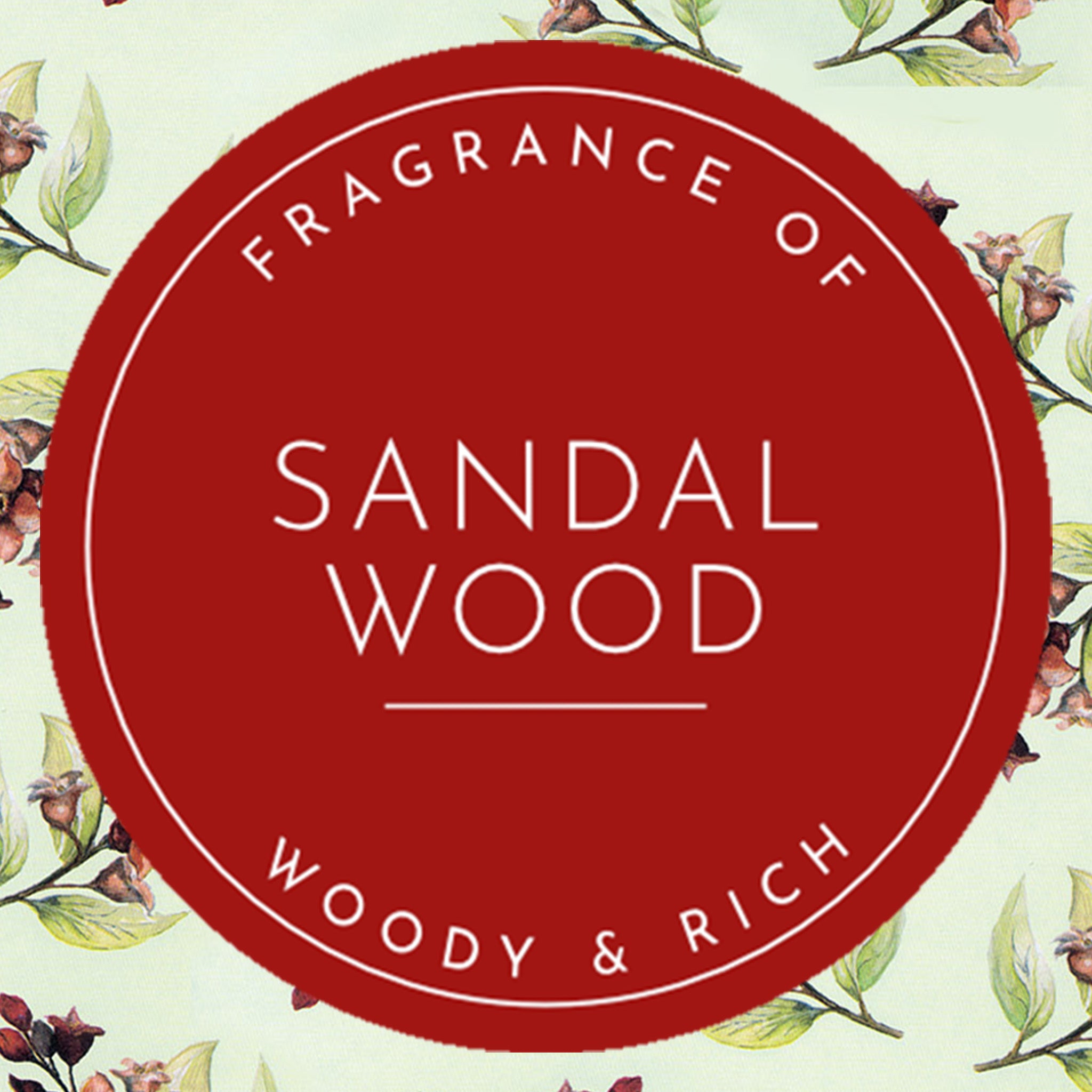 SANDALWOOD SCENTED Drawer Liners in a SANDALWOOD pattern