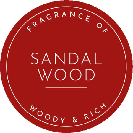 SANDALWOOD Scented Wardrobe Freshener in a WILLIAM MORRIS Inspired WILLOW Design | Contains Essential Oils | PACK OF 1 | Made in the UK.