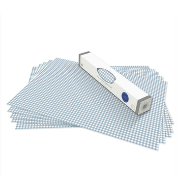 Wipe clean drawer liners, Cook's Blue Gingham design