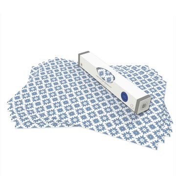 Wipe clean drawer liners, Mosaic in a Cook's Blue Various designs design