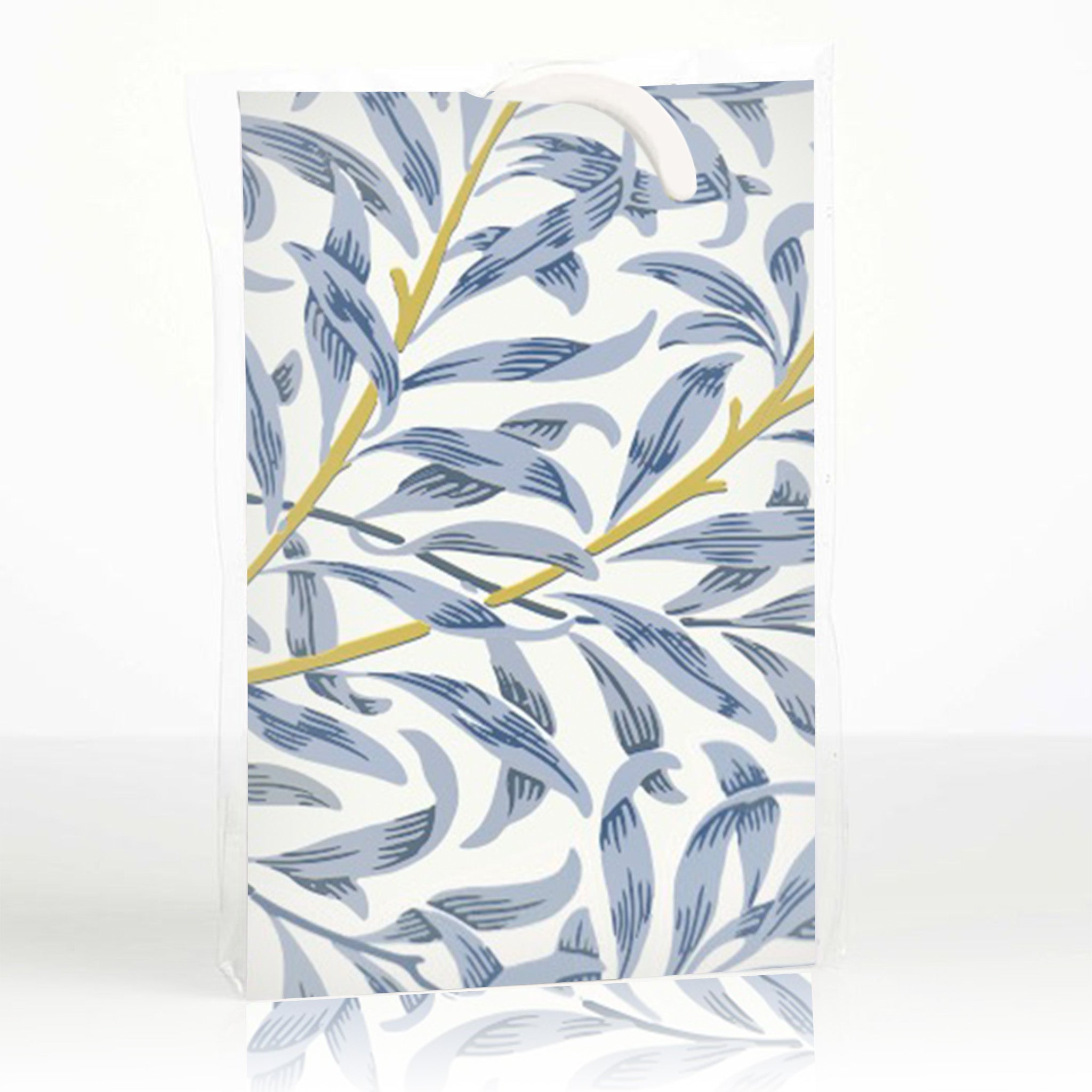 NEROLI & BERGAMOT Scented Wardrobe Freshener in a WILLIAM MORRIS Inspired WILLOW Design | Contains Essential Oils | PACK OF 1 | Made in the UK.