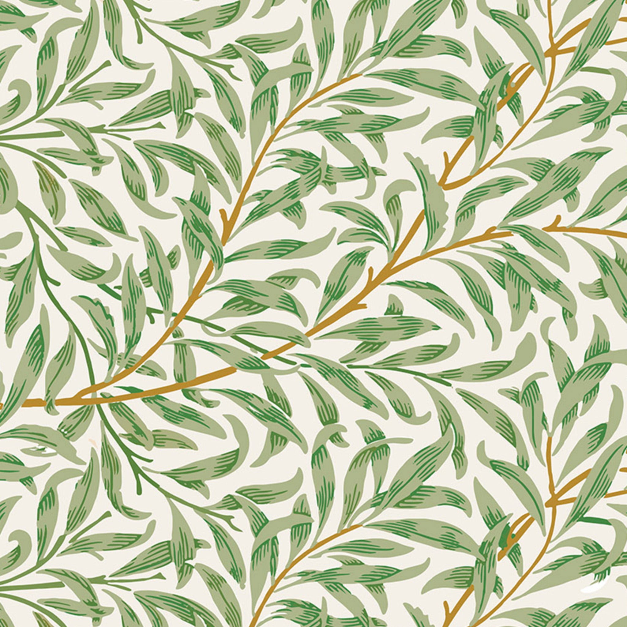 SANDALWOOD Scented Wardrobe Freshener in a WILLIAM MORRIS Inspired WILLOW Design | Contains Essential Oils | PACK OF 1 | Made in the UK.