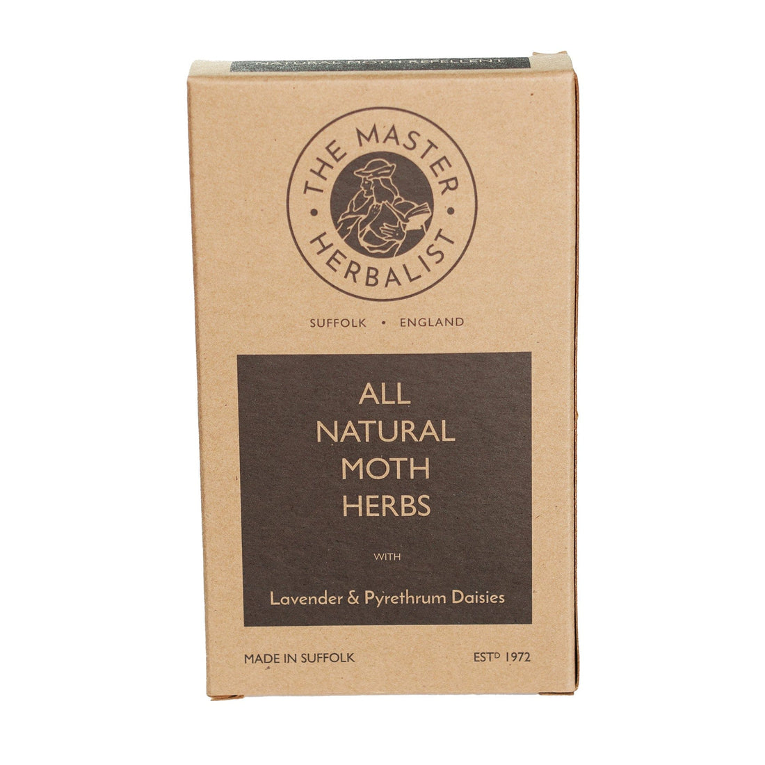 THE MASTER HERBALIST Moth Herbs 1 Box (6 Sachets) Traditional Moth Repellent Herbs