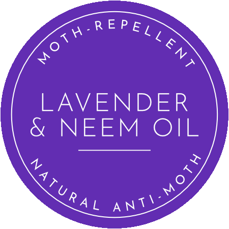 THE MASTER HERBALIST Scented Drawer Liners Lavender & Neem Oil LAVENDER & NEEM OIL Scented Drawer Liners in SOFT GREY