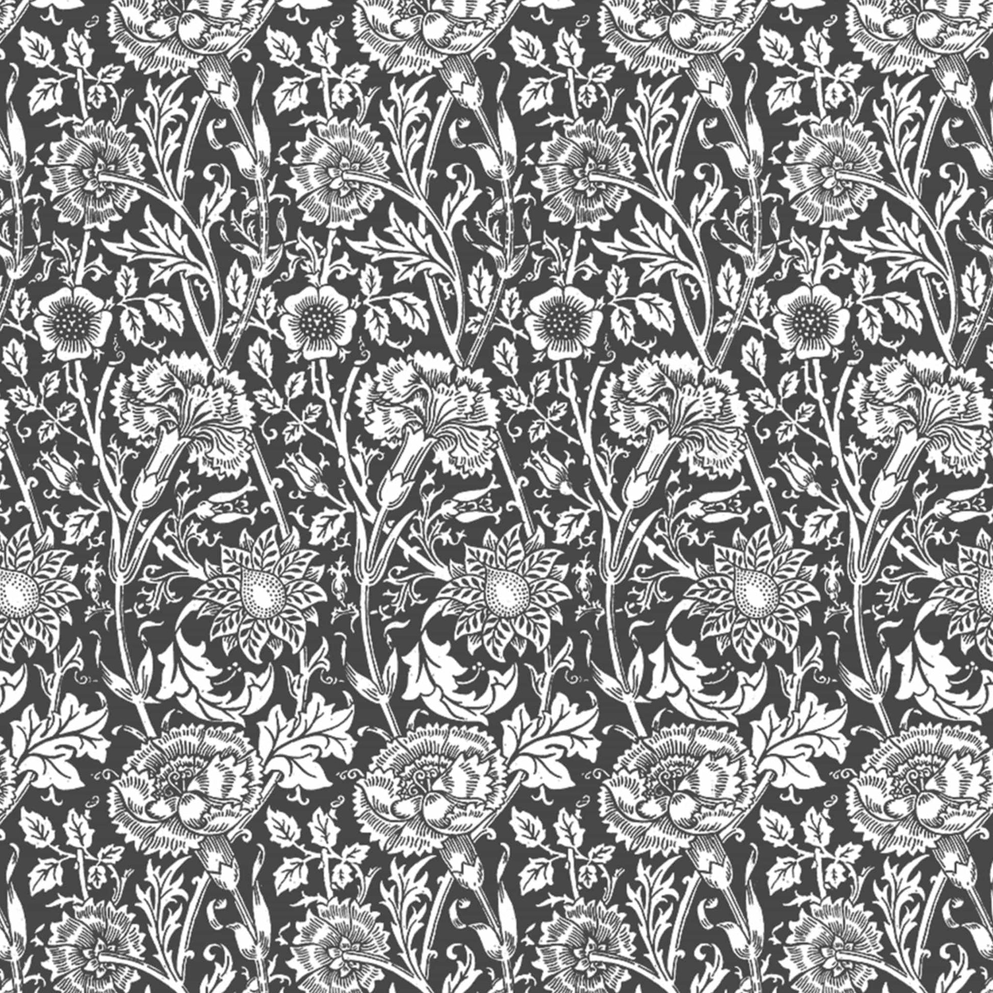 SANDALWOOD SCENTED Drawer Liners in BLACK William Morris Design - Scented Drawer Liners - The Master Herbalist