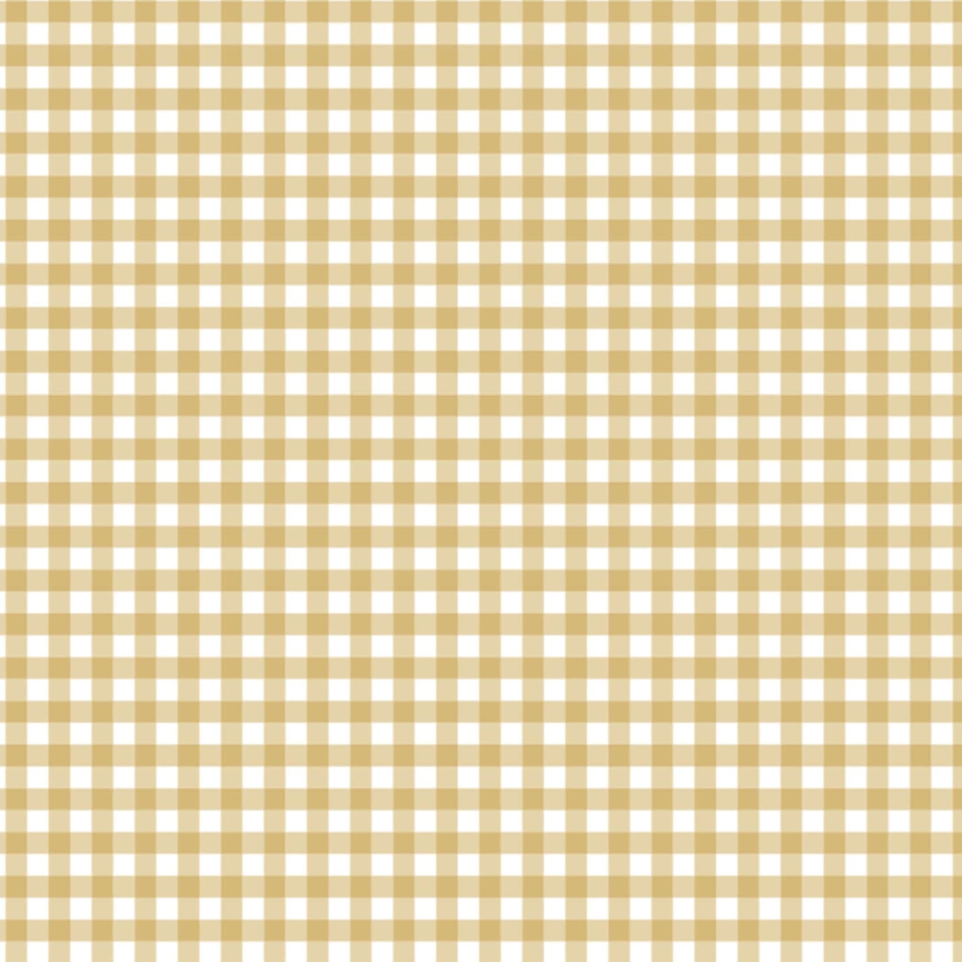 SANDALWOOD SCENTED Drawer Liners in a BARLEY GINGHAM Design - Scented Drawer Liners - The Master Herbalist