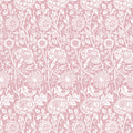 THE MASTER HERBALIST ROSE fragrance SCENTED Drawer Liners in PINK William Morris Design. Made in Britain.