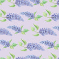 THE MASTER HERBALIST Scented Drawer Liners Lilac LILAC SCENTED Drawer Liners in a floral LILAC Design