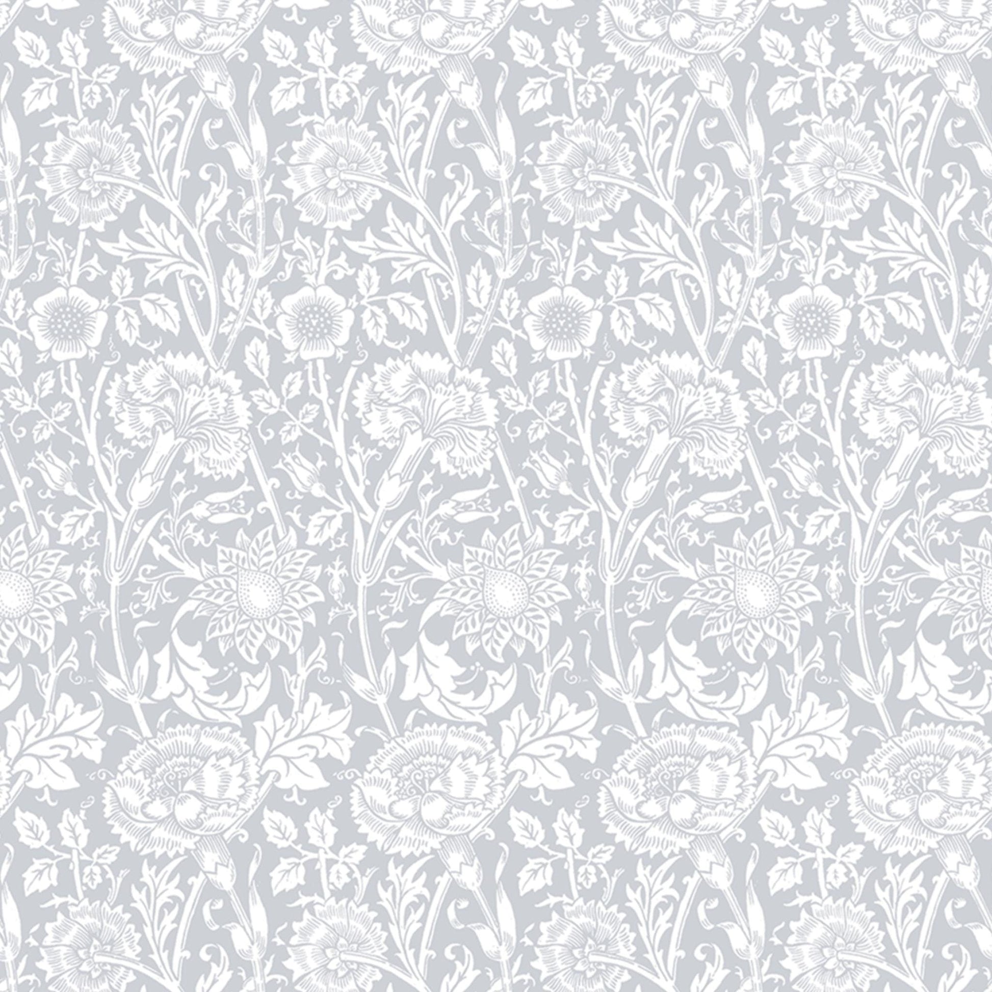 THE MASTER HERBALIST Scented Drawer Liners Lily of the Valley LILY OF THE VALLEY fragrance SCENTED Drawer Liners in GREY William Morris Design