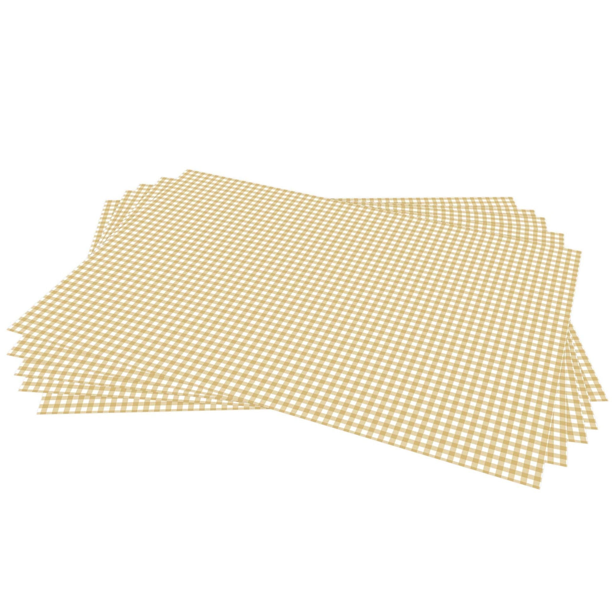 THE MASTER HERBALIST Scented Drawer Liners Sandalwood SANDALWOOD SCENTED Drawer Liners in a BARLEY GINGHAM Design