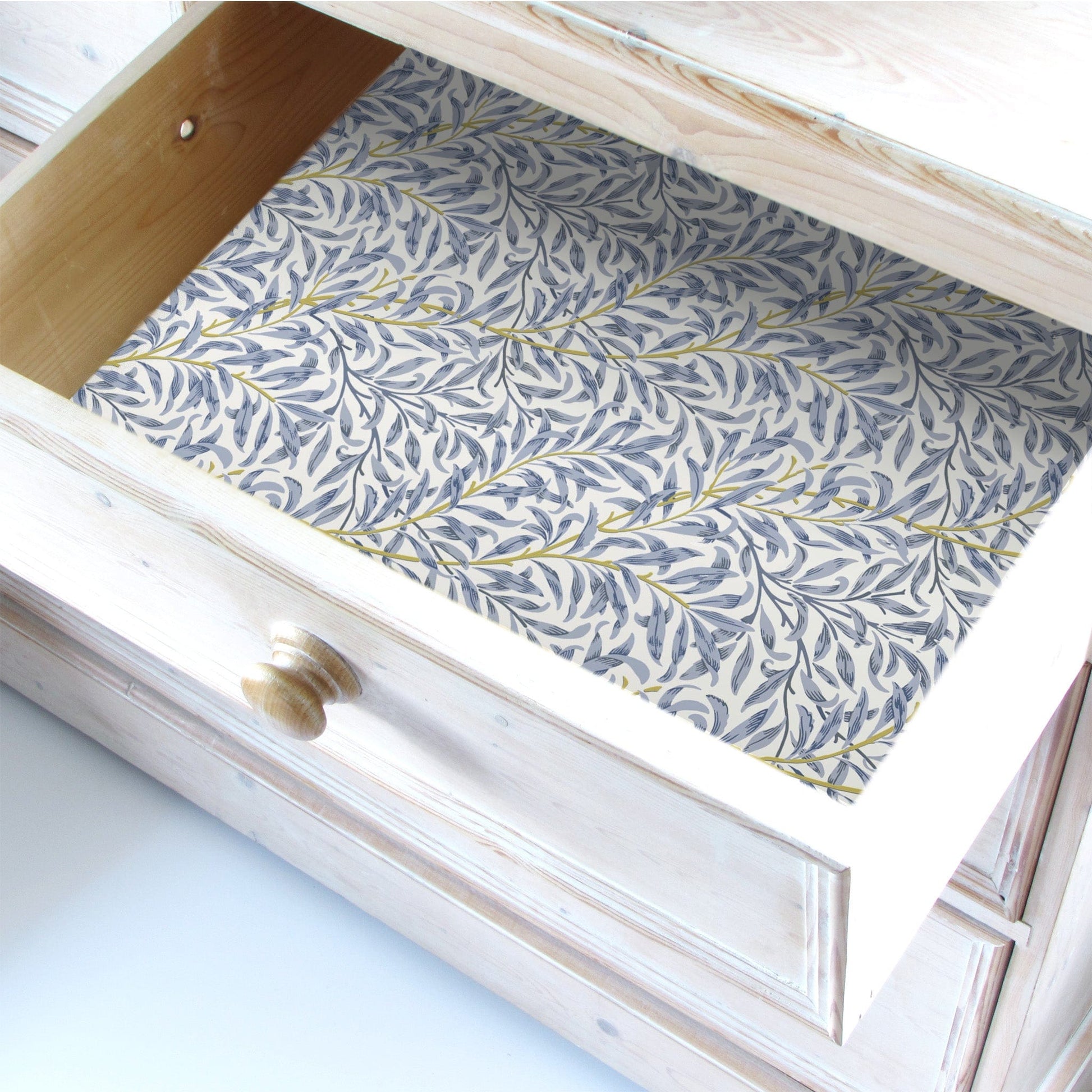 THE MASTER HERBALIST Scented Drawer Liners Blue WILLOW William Morris | Scented Drawer Liners in 2 Fragrances.