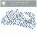 THE MASTER HERBALIST The Master Herbalist Wipe Clean & Unscented Drawer Liners with a MOROCCAN MOSAIC Design