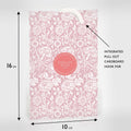 THE MASTER HERBALIST Wardrobe Freshener Rose ROSE SCENTED Wardrobe Freshener in a WILLIAM MORRIS DESIGN in PINK