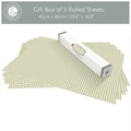 THE MASTER HERBALIST Wipe Clean Drawer Liners Wipe Clean & Unscented Drawer Liners in SAGE GREEN GINGHAM