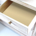 THE MASTER HERBALIST Wipe Clean Drawer Liners Wipe Clean & Unscented Drawer Liners in BARLEY GINGHAM