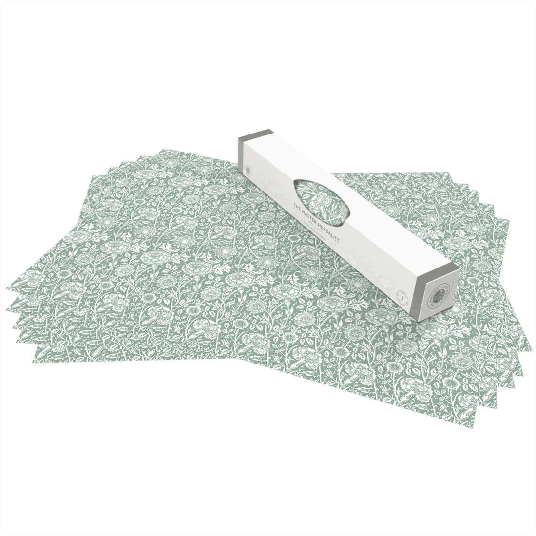 THE MASTER HERBALIST Wipe Clean Drawer Liners William Morris Wipe Clean & Unscented Drawer Liners in DUCK EGG BLUE