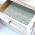 THE MASTER HERBALIST Wipe Clean Drawer Liners William Morris Wipe Clean & Unscented Drawer Liners in DUCK EGG BLUE