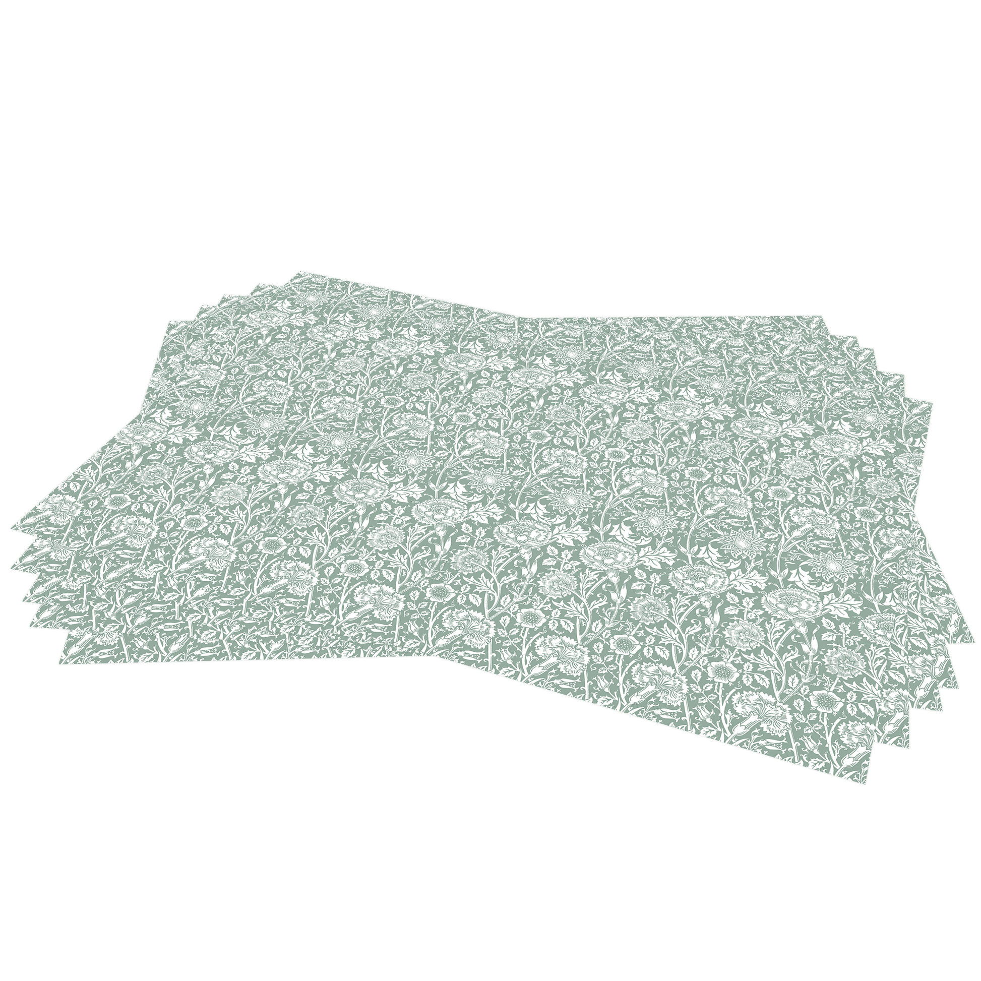 THE MASTER HERBALIST Wipe Clean Drawer Liners William Morris Wipe Clean & Unscented Drawer Liners in DUCK EGG BLUE
