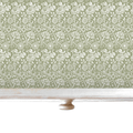 THE MASTER HERBALIST Wipe Clean Drawer Liners William Morris Wipe Clean & Unscented Drawer Liners in SAGE GREEN