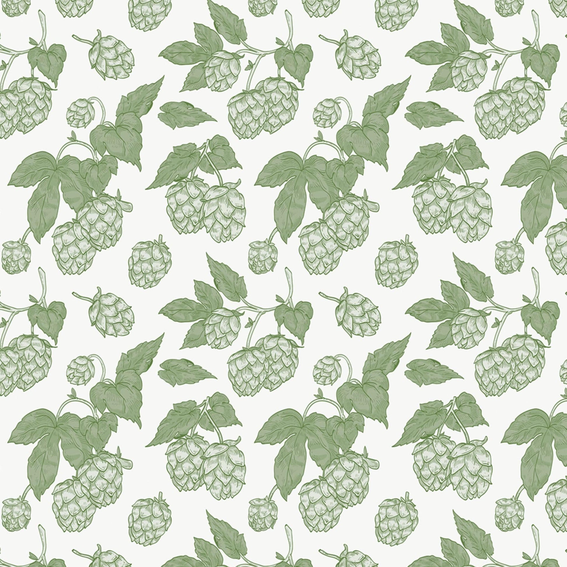 THE MASTER HERBALIST Wipe Clean Drawer Liners Wipe Clean & Unscented Drawer Liners with a GREEN HOPS Design